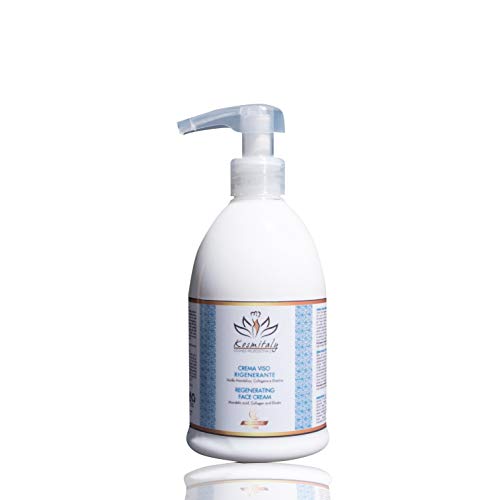 Kosmitaly - Crema regenerante profesional, para rostro y cuerpo, con ácido mandélico, 500 ml