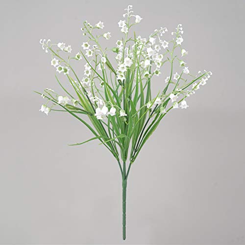 Kslogin - Tenedores para ceremonia, hierba, muguet flor Lys del Vallée, simulación, campanula, orquídea, habitación, hotel, mesa