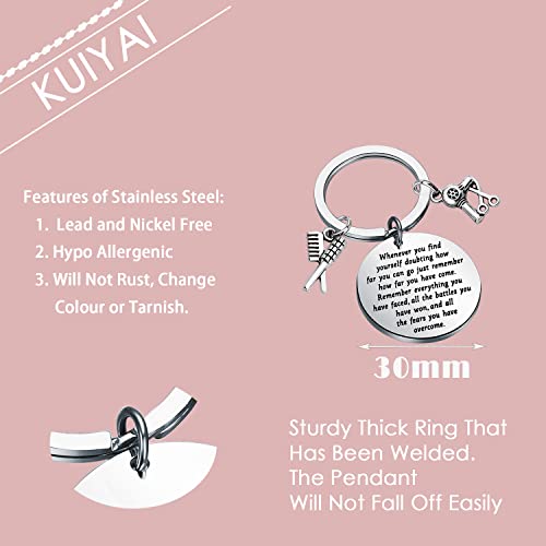 KUIYAI Peluquero regalo regalo de peluquero regalo inspirador regalo de esteticista regalo regalo de graduación, 3, Acero inoxidable,