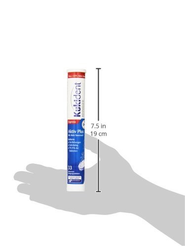 Kukident Aktiv Plus, 33 pastillas.