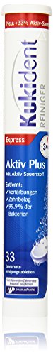 Kukident Aktiv Plus, 33 pastillas.