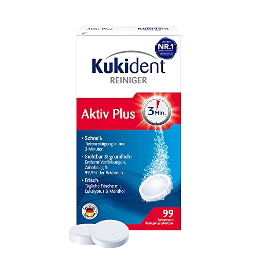 Kukident Limpiador Aktiv Plus Express (1 x 99 unidades)