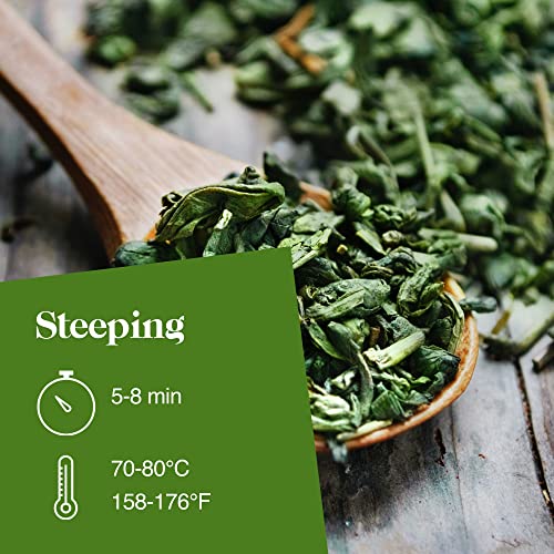 Kusmi Tea - Imperial Label orgánico - Mezcla Aromatizada de Té Verde, Naranja, Canela y Especias - Lata 100gr
