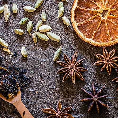 Kusmi Tea - Imperial Label orgánico - Mezcla Aromatizada de Té Verde, Naranja, Canela y Especias - Lata 100gr