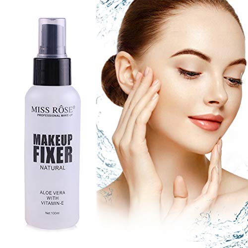 KUTO Spray Fijador de Maquillaje de 100 Ml, Spray Fijador de Maquillaje Hidratante Larga Duración, Spray de Acabado de Maquillaje en Spray de Maquillaje de 24 Horas, Bruma Exquisita, Fórmula Suave