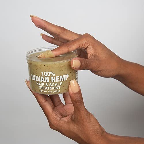 Kuza - Tratamiento de Cáñamo Indio para el Cabello y el Cuero Cabelludo, 237 ml