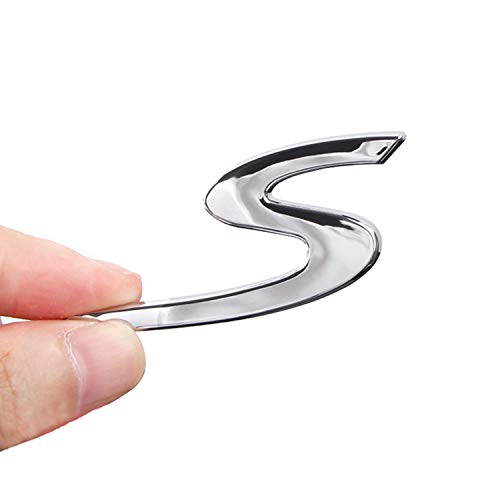 Kwak's 3D Emblema Cartas Etiqueta Compatible para Porsche Panamera Cayenne Cayman Macan 911 718 918 Boxster Posterior del Tronco Adhesivo Logotipo de la Insignia de la Etiqueta(4)