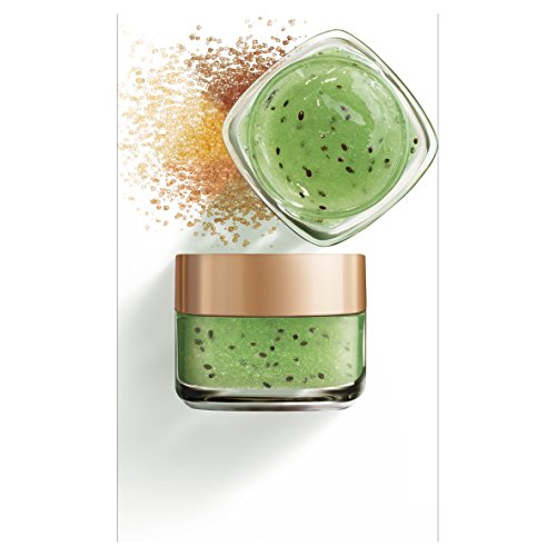 L 'Oréal Paris fluido azúcar claro verde cara y labios Scrub, 50 ml