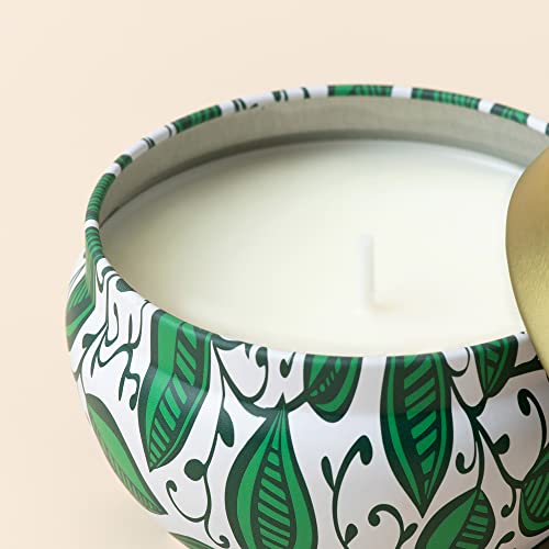La Jolíe Muse Vela aromatica - Vela perfumada de Salvia, Salvia-Lavanda-Romero, Vela aromática para Viajes, Regalo Mujer, 35-45 Horas