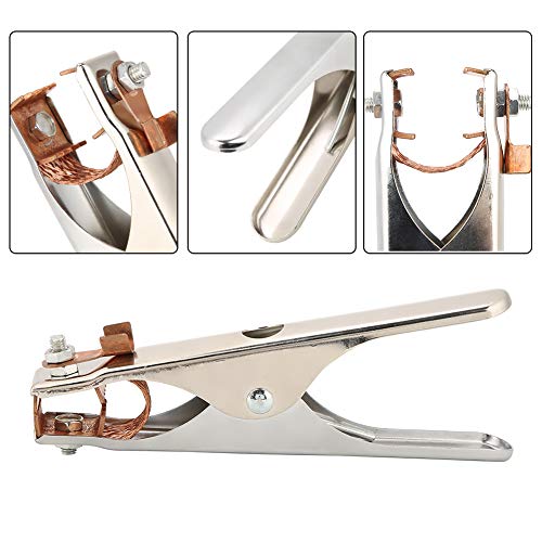 La Soldadura Resistente de Pinza de La Tierra Pinza La Soldadura Resistente Apriete La Pinza de Mango de Cobre de La Pinza 300A para La Soldadura Manual