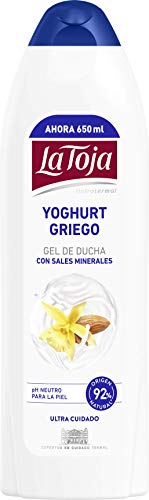 La Toja Gel Crema de Ducha, Yoghurt Griego, 650ml