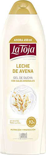 La Toja - Gel de Ducha Leche de Avena - 6Uds de 650 ml (3.900 ml) - Aporta a Tu Piel el Cuidado y la Suavidad Que Necesita - Piel Nutrida y Protegida 4050 G