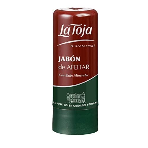 La Toja - Jabón de Afeitado en barra , 12uds de 50gr (600gr), Afeitado suave y duradero , Para todo tipo de piel