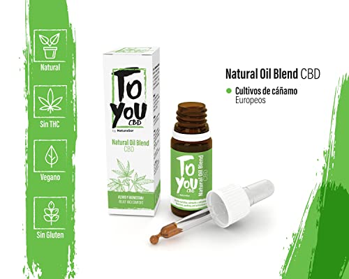 LABORATORIOS NATURASOR - Aceite CBD - Hidratante, nutritivo, calmante y antioxidante – Fabricado en España (10% CBD -935 mg-)
