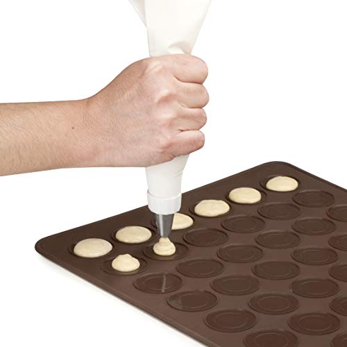 Lacor - 68939 - Manga Pastelera desechable, 100 unidades, Ideal para croquetas, churros, decorar tartas, nata, crema o merengue, Diseño grueso y resistente, Libre de BPA, 100% Recicables, 40 cm