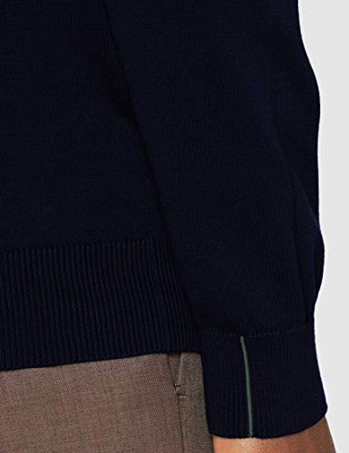 Lacoste AH1985, Suéter Hombre, Azul (Marine), L