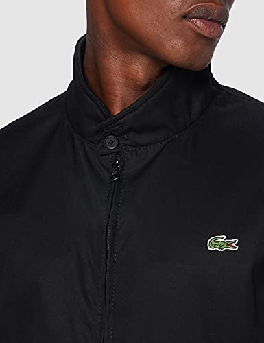 Lacoste BH1045 Chaqueta, Black, S para Hombre