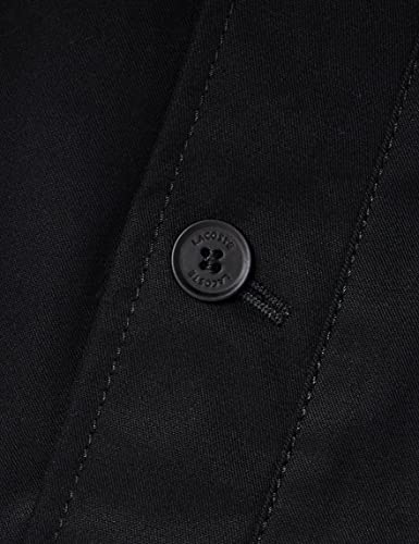 Lacoste BH1045 Chaqueta, Black, S para Hombre