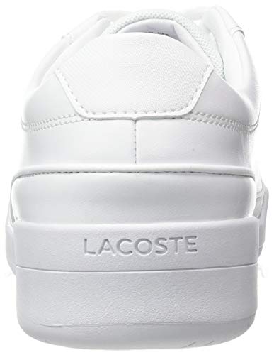 Lacoste Challenge 0120 2 SMA, Zapatillas Hombre, Blanc (Wht/Dk Grn), 46 EU