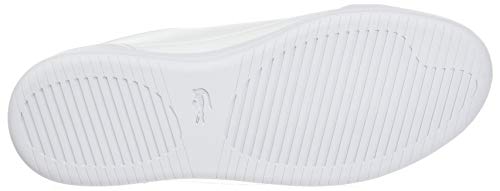 Lacoste Challenge 0120 2 SMA, Zapatillas Hombre, Blanc (Wht/Dk Grn), 46 EU