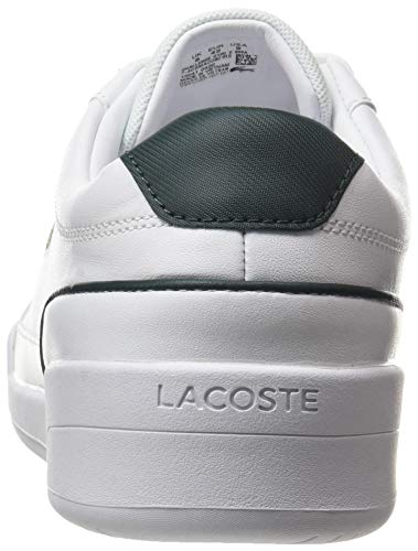 Lacoste Challenge 0120 2 SMA, Zapatillas Hombre, Wht/Dk Grn, 42 EU