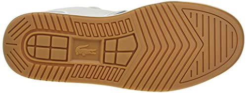 Lacoste L001 0722 2 SMA, Zapatillas Hombre, Wht/Blk, 41 EU