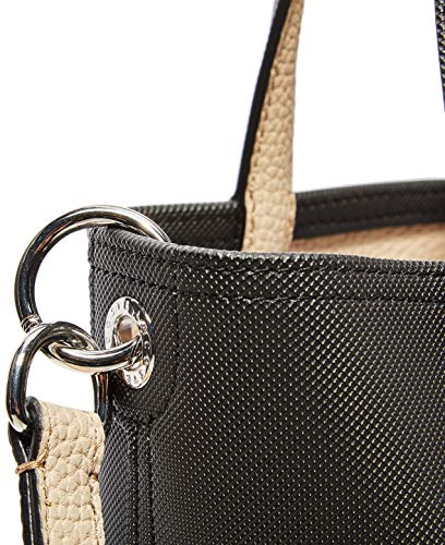 Lacoste NF2991AA, Bolsa de Transporte para Mujer, Noir Krema, Talla única
