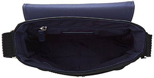 Lacoste NH2341, Bolso Bandolera para Hombre, Noir, Talla única
