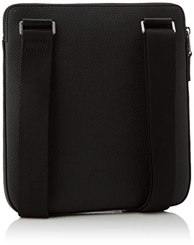 Lacoste NH2815CE, Bolso Bandolera para Hombre, Noir, 2x27x24 cm (W x H x L)