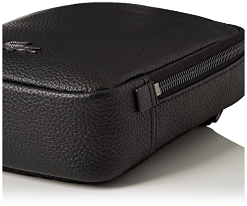 Lacoste NH3639SQ, Bolso Cruzado Hombre, Noir, Talla única