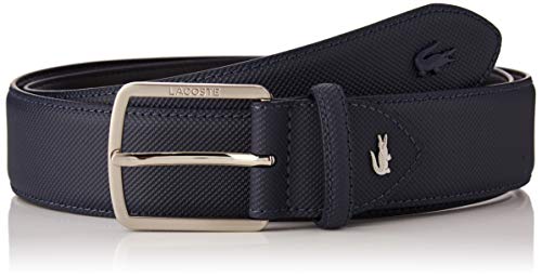 Lacoste RC4009 Cinturón, Marine 166, 90 cm para Hombre