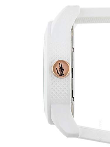 Lacoste Reloj Analógico para Mujer de Cuarzo con Correa en Silicona, 2000960