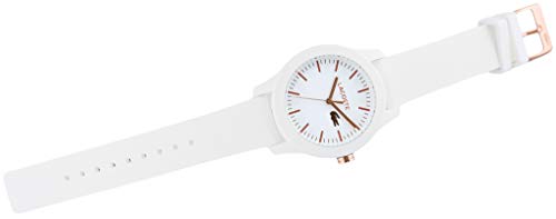 Lacoste Reloj Analógico para Mujer de Cuarzo con Correa en Silicona, 2000960