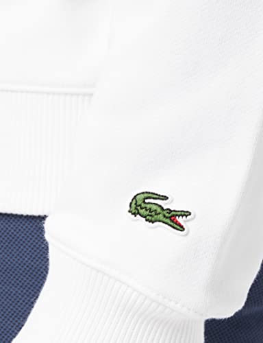 Lacoste SH6873 Sudadera para Hombre, Blanco, 4XL
