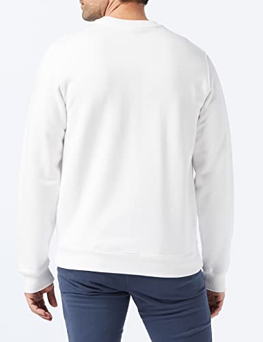 Lacoste SH6873 Sudadera para Hombre, Blanco, 4XL