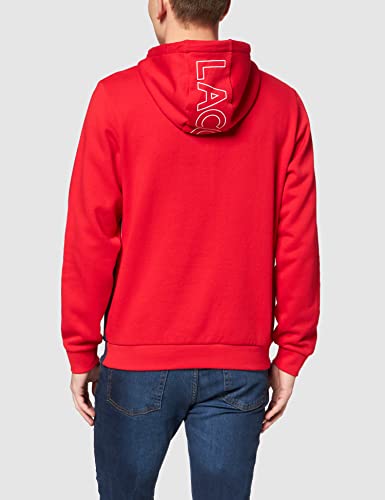Lacoste SH6900 Sudadera para Hombre, Rojo/Viennois-Marine, XXL