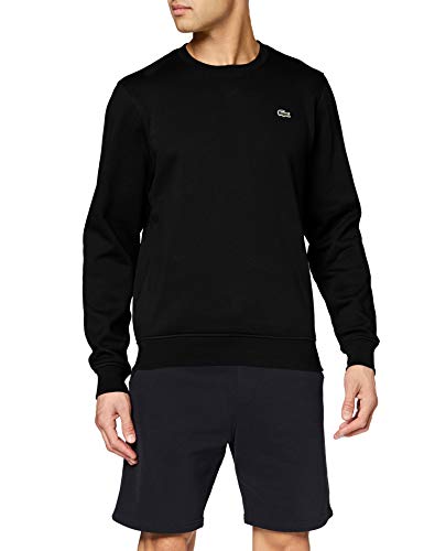 Lacoste Sh7613, Sudadera para Hombre, Black 31, Small (Talla del fabricante : 3)