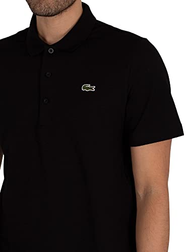 Lacoste Sport DH2881, Polo Hombre, Negro (Noir/Noir), L