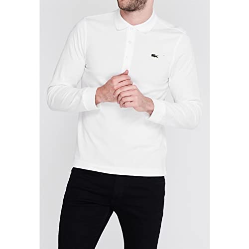 Lacoste Sport YH9521, Polo Hombre, Blanco (Blanc), S