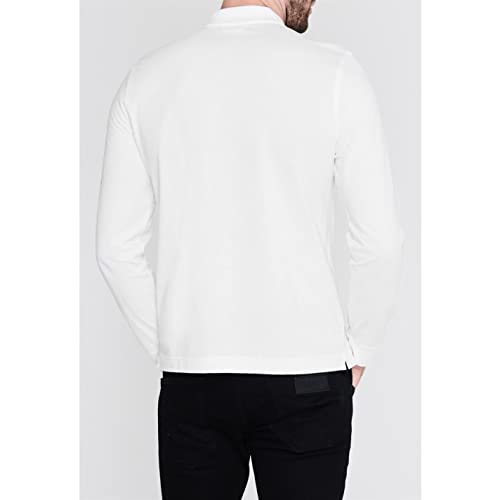 Lacoste Sport YH9521, Polo Hombre, Blanco (Blanc), S