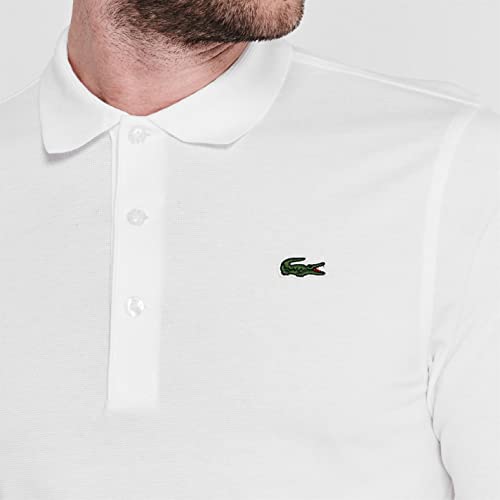 Lacoste Sport YH9521, Polo Hombre, Blanco (Blanc), S