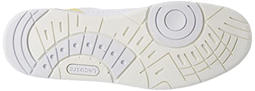 Lacoste T-Clip 0121 P SMA, Zapatillas Hombre, Wht/PURP, 42 EU