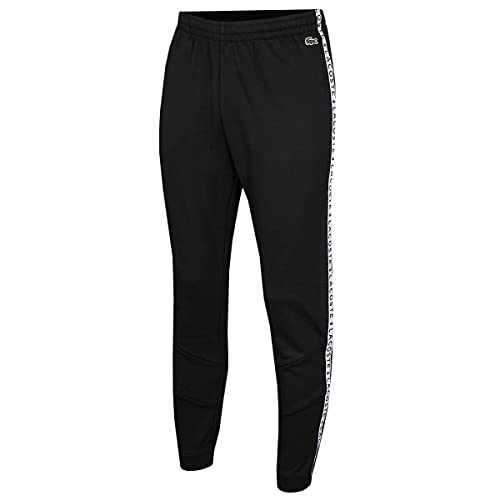 Lacoste XH7066 Pantalón de sobremesa, Noir/Noir-Noir, XS para Hombre