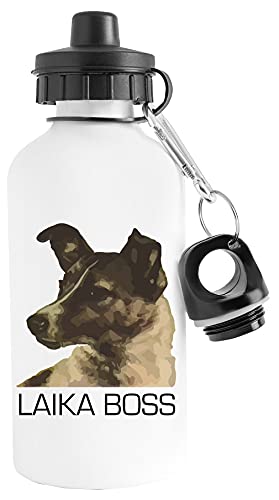 Laika Boss Ligero Botella de Agua Blanco Aluminio Reutilizable Lightweight Water Bottle White Aluminium Reusable