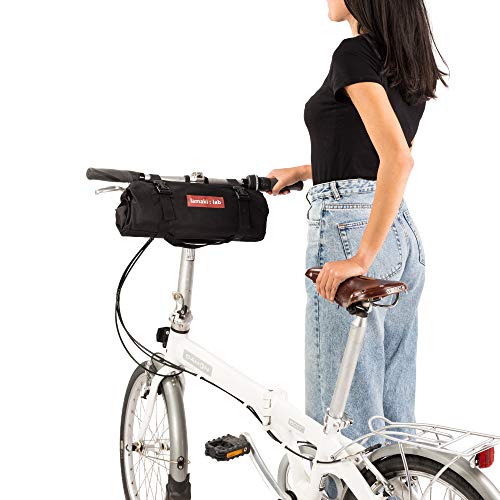 lamaki:Lab Bolsa de Transporte Bicicleta Plegable | para Todas Las Marcas Brompton Dahon Giant Birdy Oyama | para Bicicletas Plegables de 14-20 Pulgadas | Negro