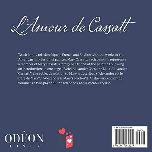 L'Amour de Cassatt / Cassatt's Love: Learn Family Relationships in French and English: 3 (First Impressions)