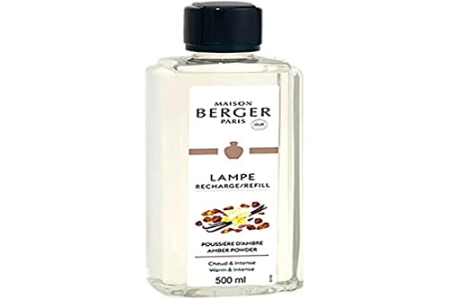 Lampe Berger 115022 - Fragancia para el hogar Poussière d'Ambre, 500ml