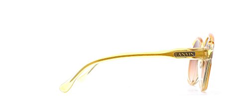 Lanvin OLB 11 - Gafas de sol cuadradas amarillas para mujer