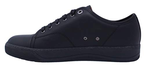 Lanvin Piel de becerro nubuck, Black, 44 EU