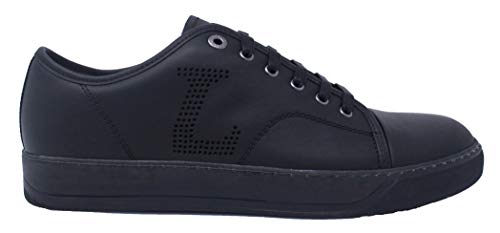Lanvin Piel de becerro nubuck, Black, 44 EU